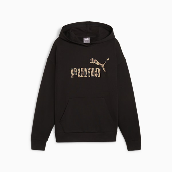 Buzo Essentials hoodie mujer ADP, PUMA Black, large-ARG