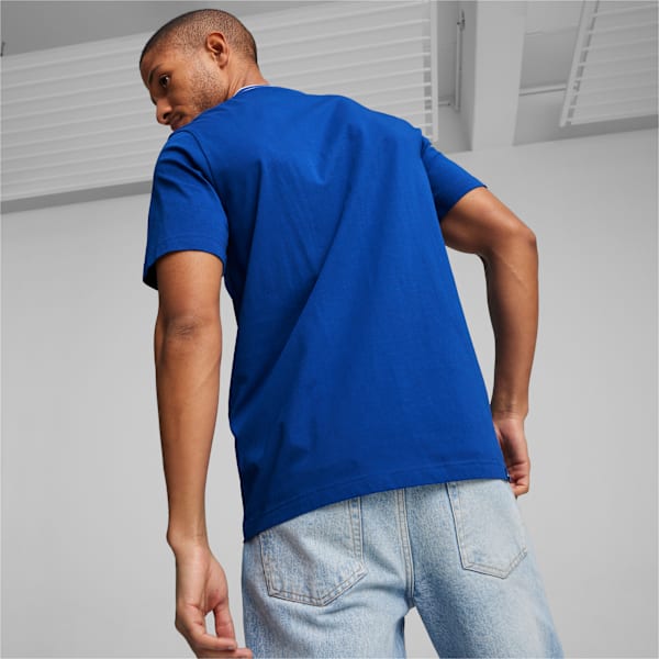 Remera estampada PUMA SQUAD para hombre, Cobalt Glaze, large-ARG