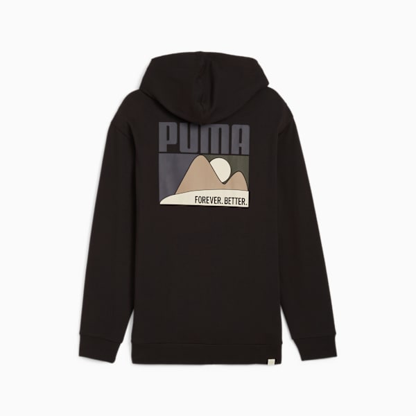 Campera con capucha BETTER SPORTSWEAR para hombre, PUMA Black, large-ARG