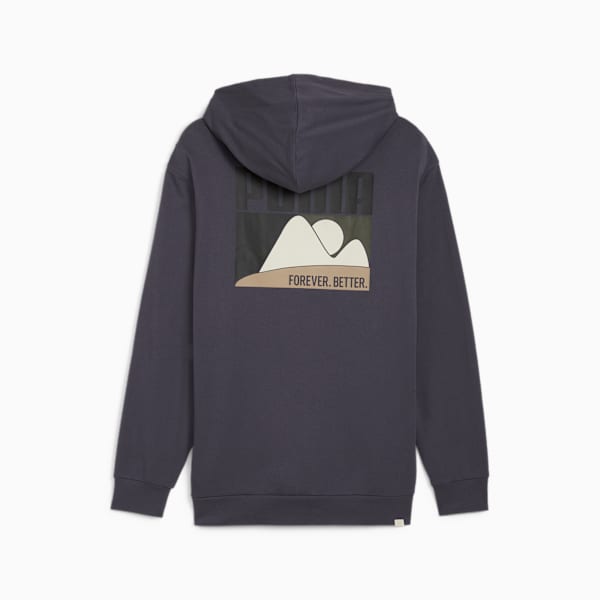 Campera con capucha BETTER SPORTSWEAR para hombre, Galactic Gray, large-ARG
