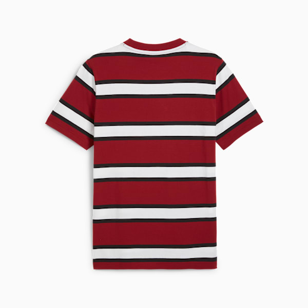 Remera rayada PUMA SQUAD para hombre, Intense Red, large-ARG
