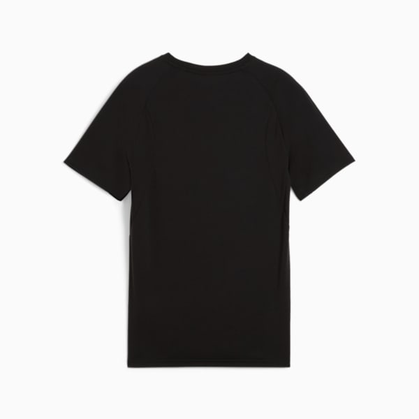 EVOSTRIPE Tee Youth, PUMA Black, large-MEX