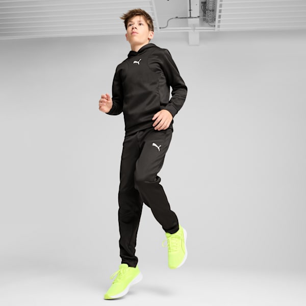 Sudadera con capucha PUMA FIT juvenil, PUMA Black, large-MEX