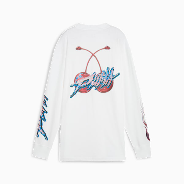Buzo de basketball Cherry On Top para mujer, PUMA White, large-ARG