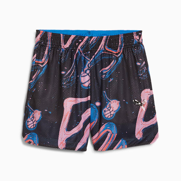 Shorts de basketball Cherry on Top para mujer, PUMA Black, large-ARG
