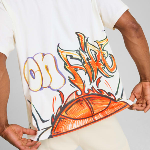 Remera de basketball Getting Crafty 3, PUMA White, large-ARG