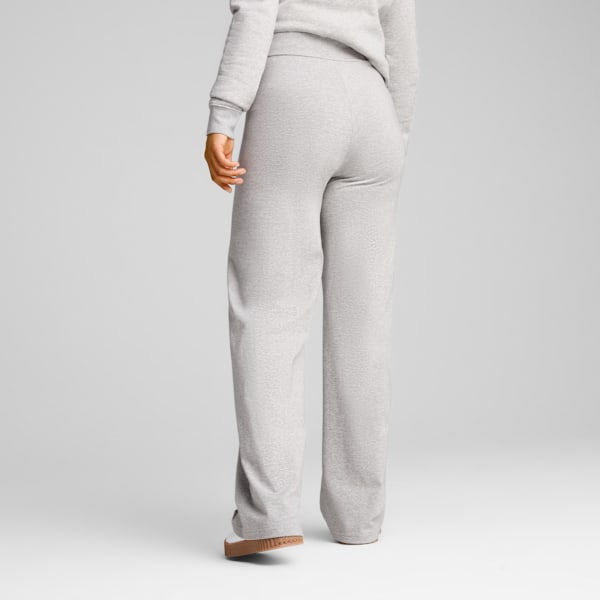 Leggings Essentials Small No. 1 Logo para mujer, Light Gray Heather, large-ARG