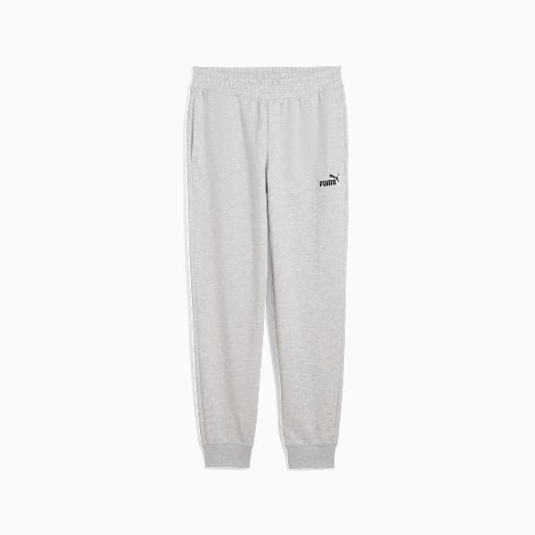 ESS Small No. 1 Logo Sweatpants Women, Light Gray Heather, large-MEX