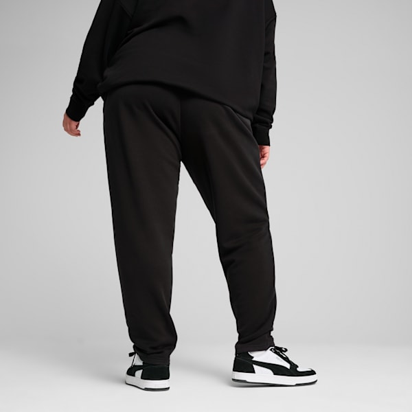 Pantalones Essentials Small No. 1 Logo para mujer, PUMA Black, large-ARG
