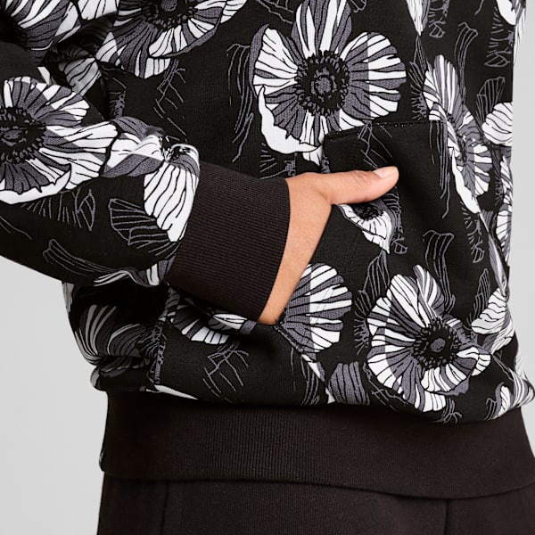 Buzo con capucha ESS+ CLASS ACT para mujer, PUMA Black, large-ARG