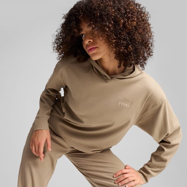 Buzo con capucha ESS ELEVATED para mujer, Oak Branch, large-ARG