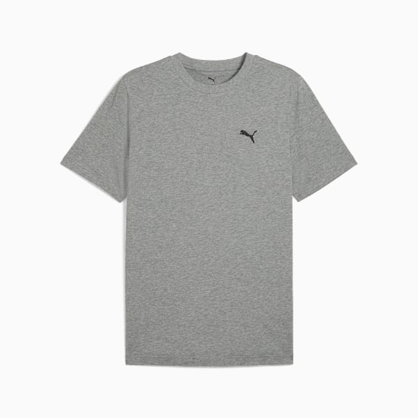 Remera Puma small logo, Medium Gray Heather, large-ARG