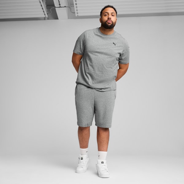 Remera Puma small logo, Medium Gray Heather, large-ARG