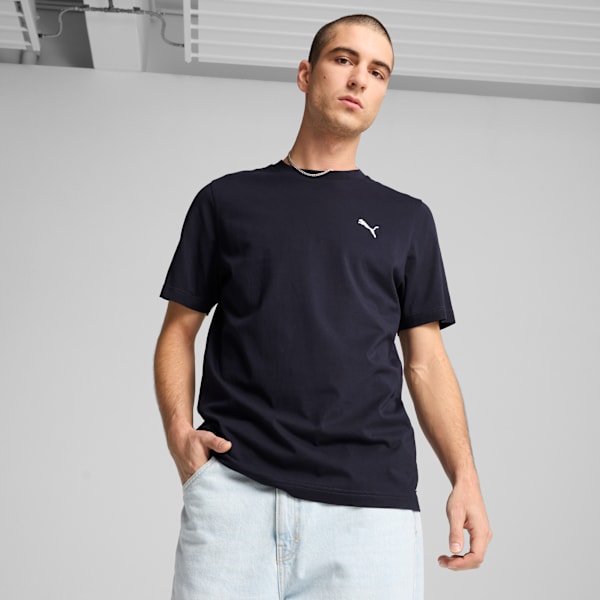 Remera Puma small logo, New Navy, large-ARG