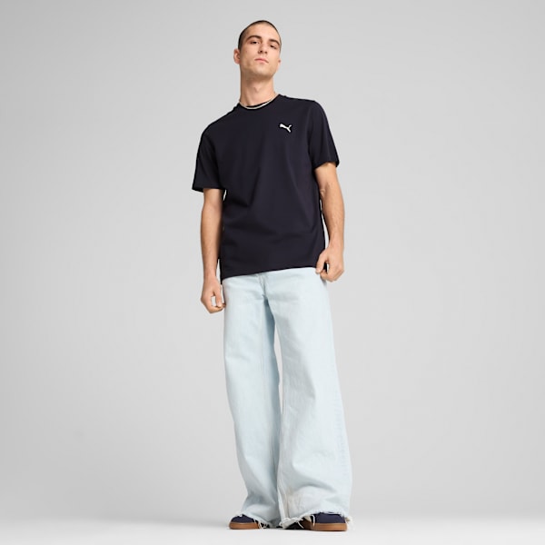 Remera Puma small logo, New Navy, large-ARG