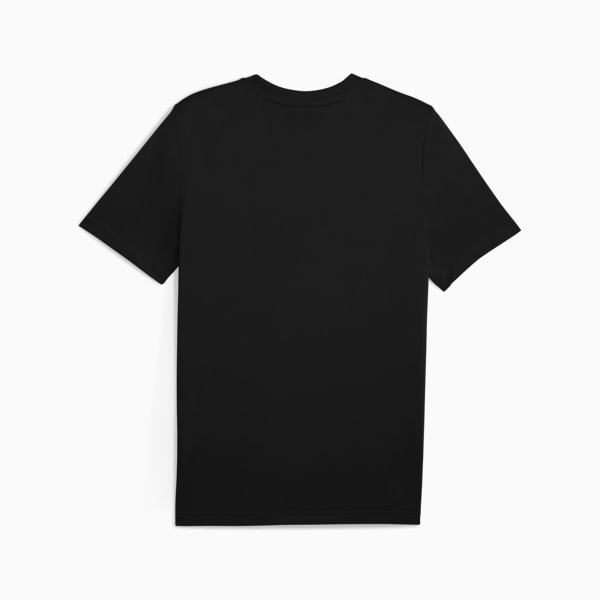 Essentials Poly Tee Men, PUMA Black, large-ZAF