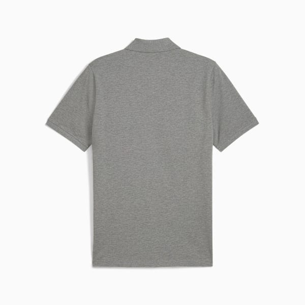 Remera polo Essentials Piqué para hombre, Medium Gray Heather, large-ARG