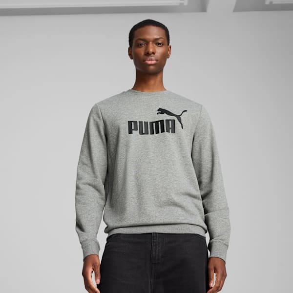 Blusa de Moletom Essentials No. 1 Logo Masculino, Laranja, large-BRA