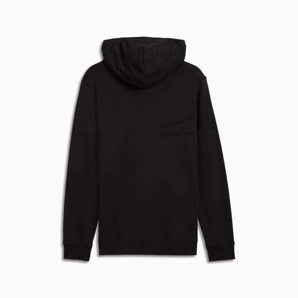 Essentials Small No. 1 Logo Hoodie Men, PUMA Black, large-MEX