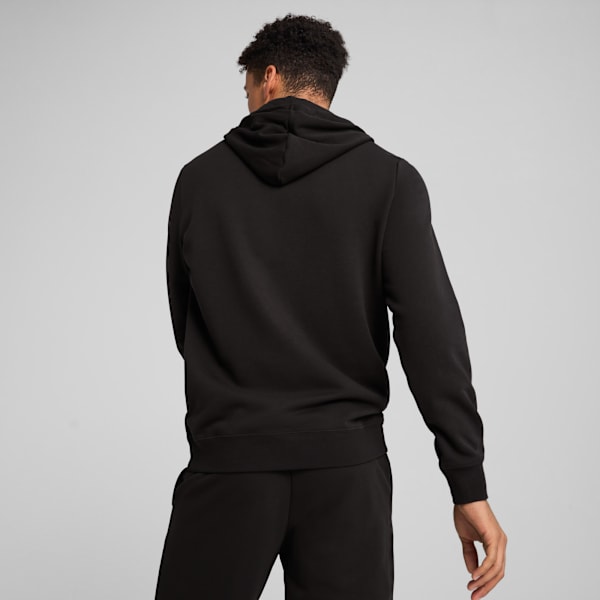 Essentials Small No. 1 Logo Hoodie Men, PUMA Black, large-MEX