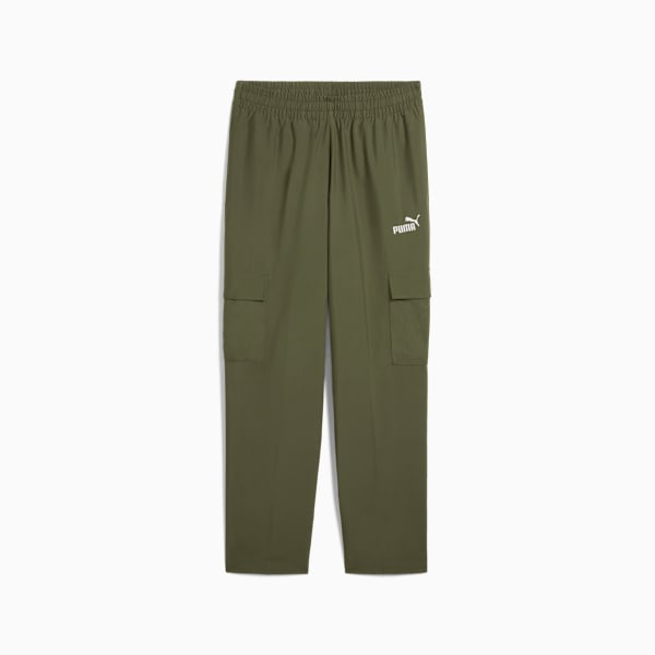 Pantalones cargo Essentials No.1 Logo para hombre, Loden Green, large-MEX