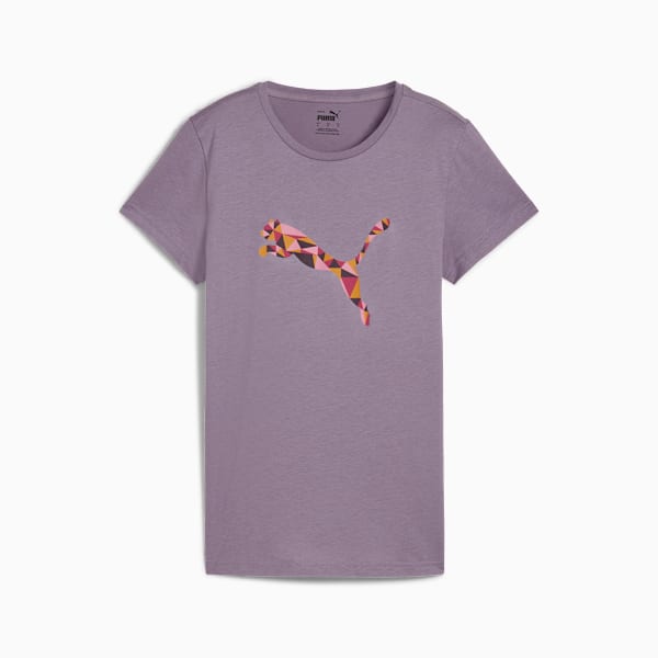 Playera GRAPHICS Cat para mujer, Pale Plum, large-MEX