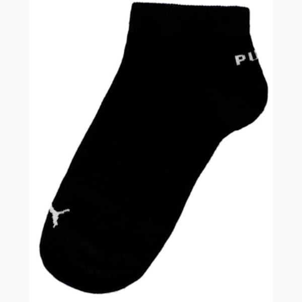 Ladies Low Cut Sock, PUMA Black-Puma White, large-ZAF