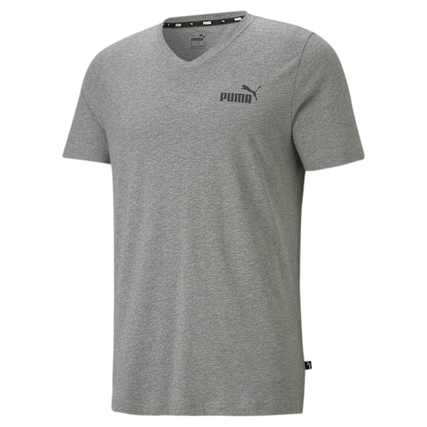 Remera escote en V Puma ADP, Medium Gray Heather, large-ARG