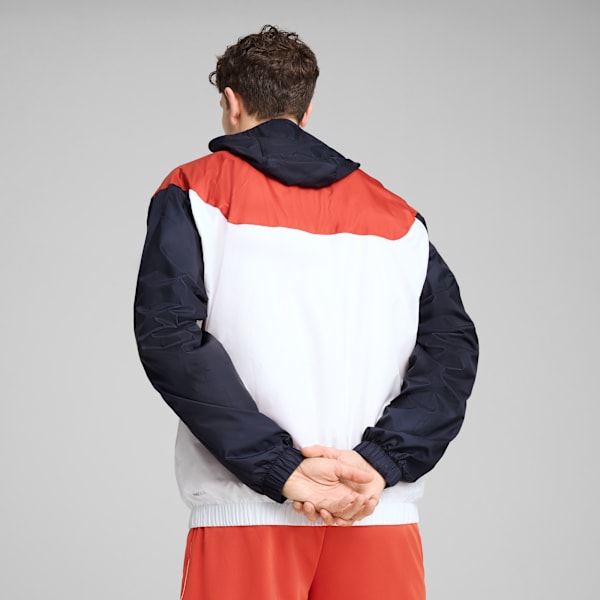Campera rompeviento Essentials Relaxed para hombre, PUMA White, large-ARG