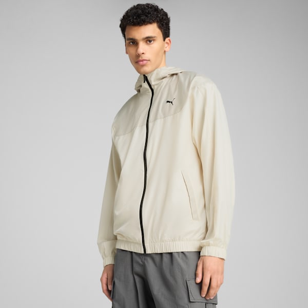 Campera rompeviento Essentials Relaxed para hombre, Alpine Snow, large-ARG