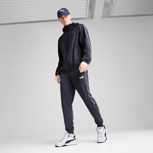 Campera PUMA rompevientos Essentials Tape, New Navy, large-ARG