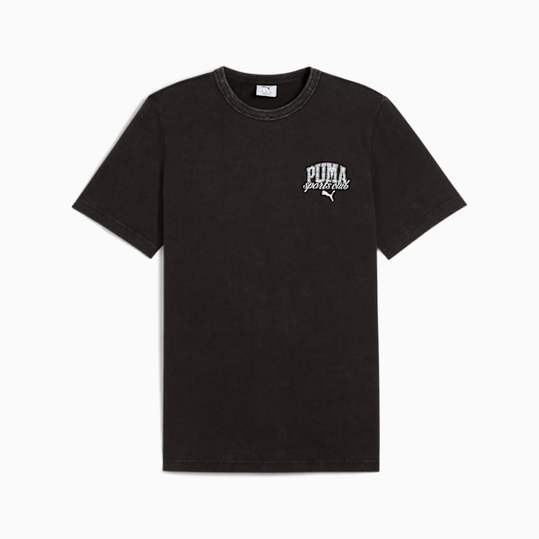Camiseta PUMA Class Washed Masculina, Preto, large-BRA