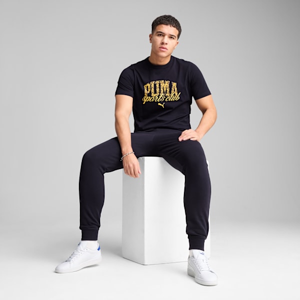 Remera estampada PUMA Class para hombre, New Navy, large-ARG