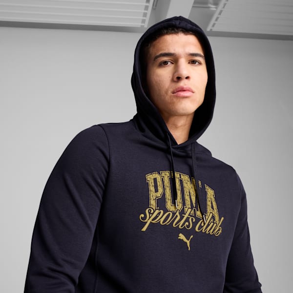 Buzo con capucha PUMA Class para hombre, New Navy, large-ARG