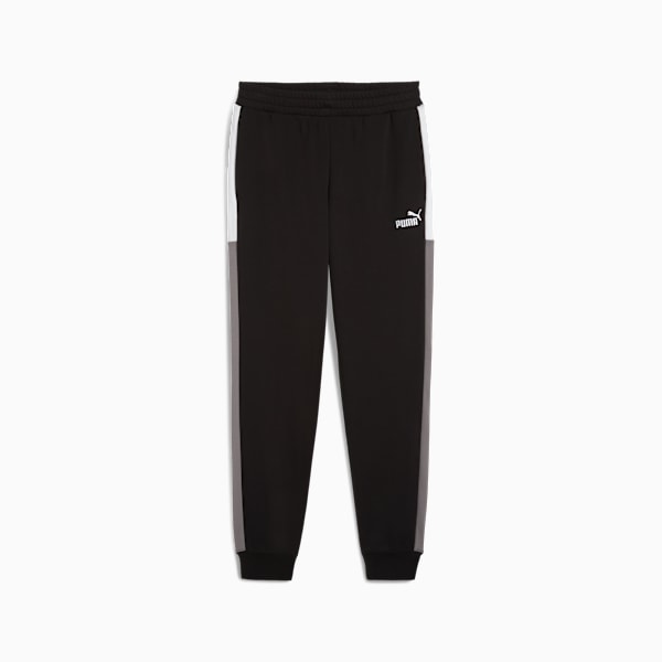 Pantalón Essentials Block para hombre, PUMA Black, large-ARG
