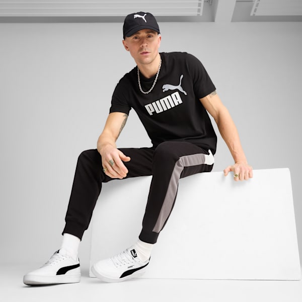 Pantalón Essentials Block para hombre, PUMA Black, large-ARG