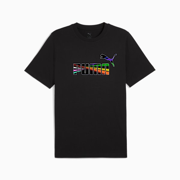 Playera sin mangas Love United para hombre, PUMA Black, large-MEX