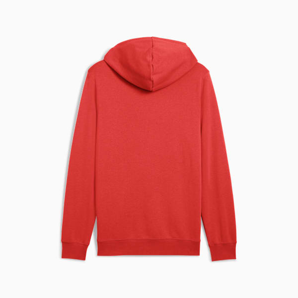 Essentials 2 Colour No. 1 Logo Hoodie Men, Red Fire, large-MEX