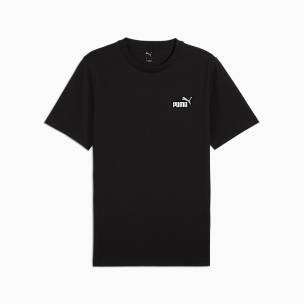 Remera Essentials 2 Colour Small No. 1 Logo para hombre, PUMA Black, large-ARG