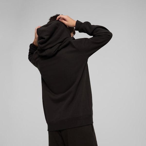 ESS No. 1 Logo Hoodie Youth, PUMA Black, large-MEX