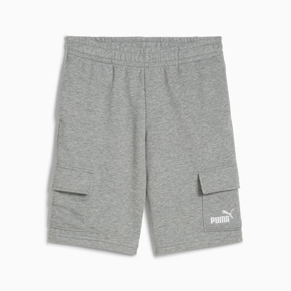 Shorts cargo Essentials No. 1 Logo para adolescentes, Medium Gray Heather, large-MEX
