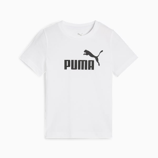 ESS No. 1 Logo Tee Kids, PUMA White, large-MEX