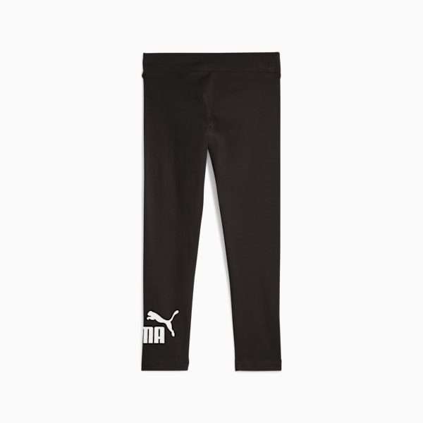 ESS No. 1 Logo Leggings Kids, PUMA Black, large-ZAF