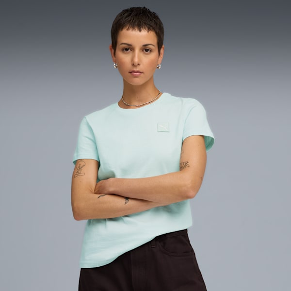 Remera Essentials ELEVATED para mujer, Peaceful Blue, large-ARG
