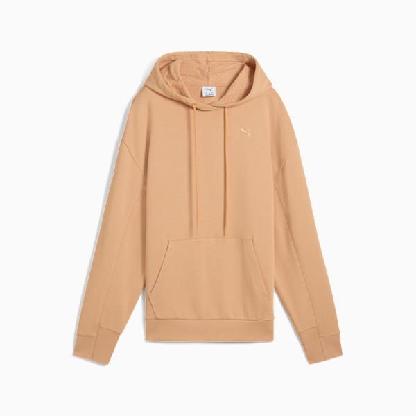 Buzo holgado con capucha HER para mujer, Warm Beige, large-ARG