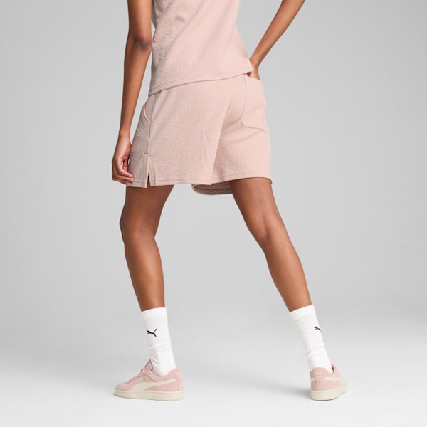 Shorts tiro alto HER 12cm para mujer, Rose Quartz, large-MEX