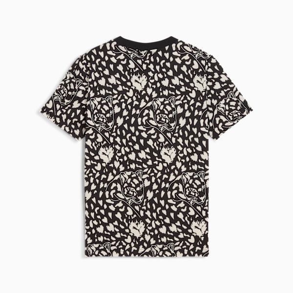 Playera FLAMING LOVE para adolescentes, PUMA Black, large-MEX