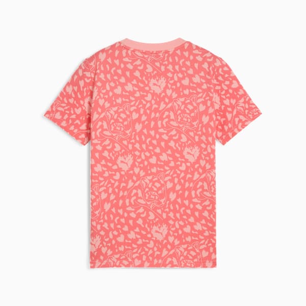 Playera FLAMING LOVE para adolescentes, Peach Frost, large-MEX