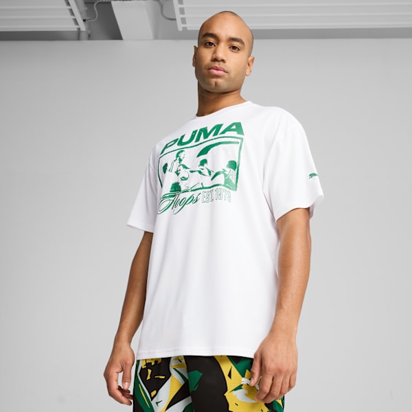 Playera Rival Rage 1 para hombre, PUMA White, large-MEX