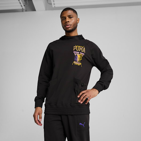 Buzo Hoodie Tech Rival Rage, PUMA Black, large-ARG